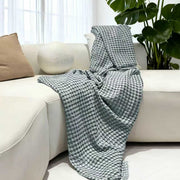 Cotton Bamboo Waffle Blankets