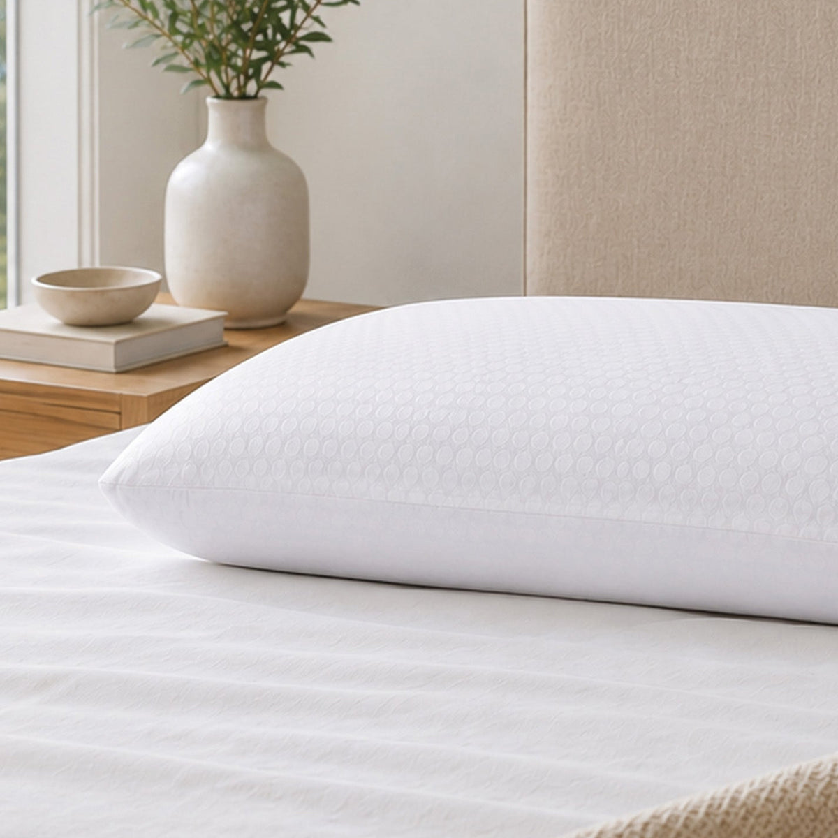 Cooling Bio Graphene Infused Memory Foam Pillow
