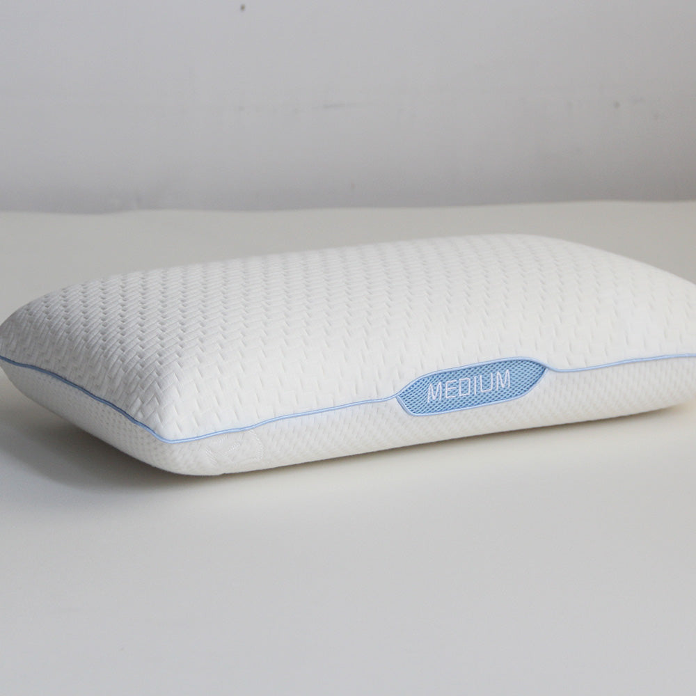 Premium Comfort & Protection Sleep Bundle – 2 Pillows + Mattress Protector + 2 Pillow Protectors