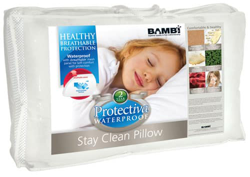 Bambi stay clean pillow packaging