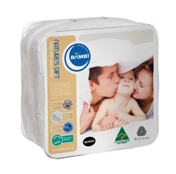 3.1 Packshot NaturesGiftAustralianWoolQuilt