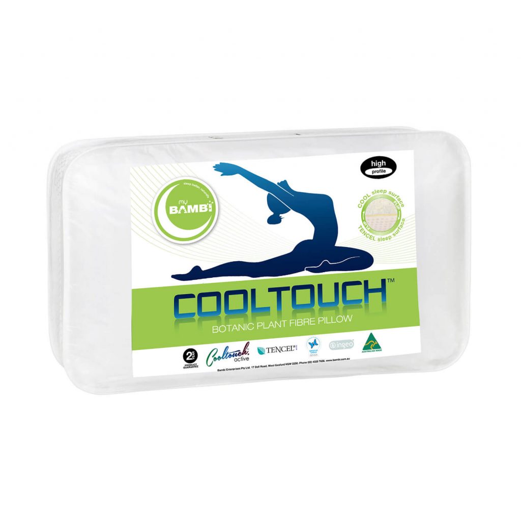 Ingeo Corn Pillow Cooltouch Dual Surface Bambi