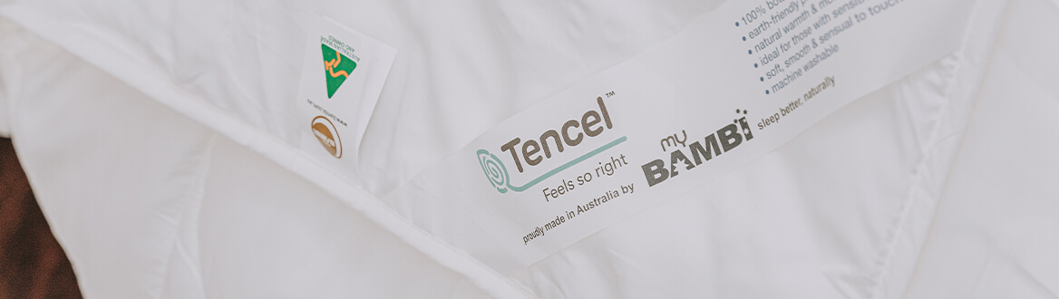 Best Australian Made Quilt Tencel label