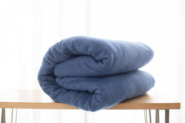 Wool Twill Navy Product Shot