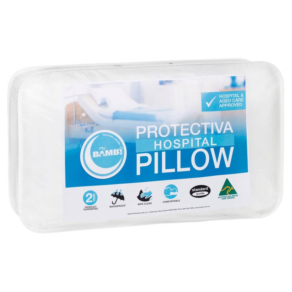 Hospital Pillow- Protectiva- For hospitals & care facilities